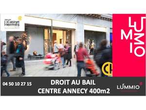 Cession droit au bail  Locaux commerciaux - Boutiques Annecy