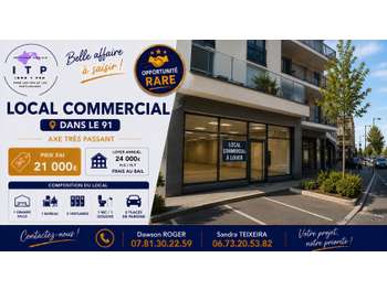 DAB local commercial 100m² Ste-Geneviève-des-Bois