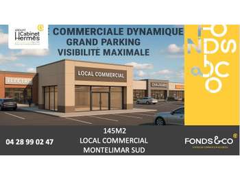 DAB local commercial 145m² zone Montélimar Sud