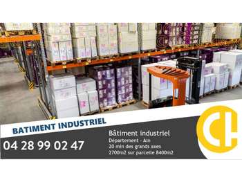 A louer local industriel 2786m² Plastic Vallée