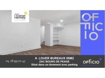 A louer bureaux 55m² refait à neuf Bourg-de-Péage