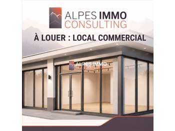 A louer local commercial de 400m² à Briançon
