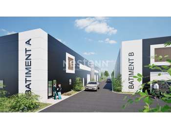 À vendre local d'activité neuf de 150m² à Theix 