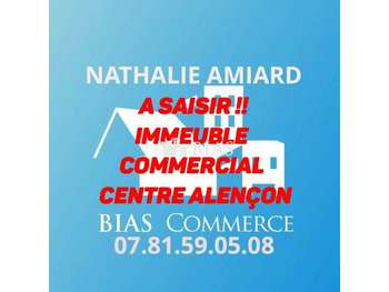 Vente murs commerciaux centre historique d'Alençon