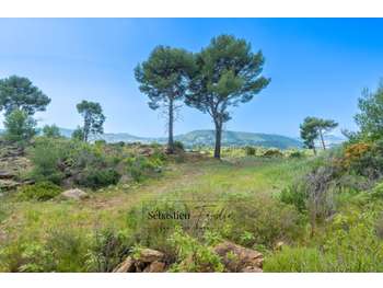 Vente terrain agricole vue panoramique au Beausset