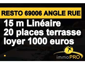A vendre restaurant 15 m de linéaire à Lyon 69006