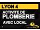Cède activité de plomberie depuis 2011 à Lyon