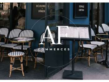 AV bar brasserie sur avenue passante à Paris 75011