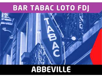 Vente bar tabac loto FDJ avec logement à Abbeville