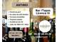 Vente bar tapas 82m² ensoleillé à Antibes centre