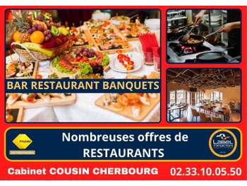 Vente bar restaurant traiteur Barneville-Carteret