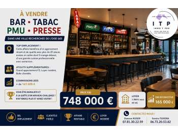 Vente bar tabac dans une ville recherchée Oise