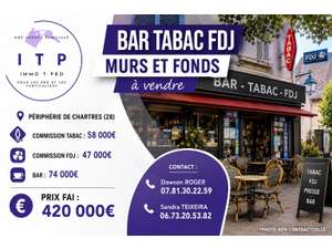 Vente  Bar - Brasserie - Tabac Chartres