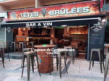 Vente bar à vin & cocktails à Bormes les Mimosas