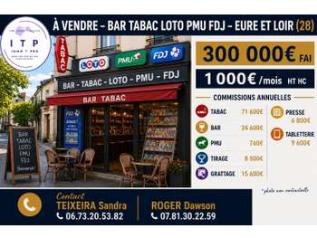 AV beau bar tabac FDJ PMU périphérie de Chartres