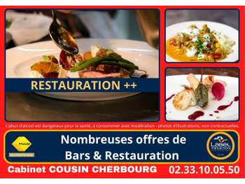 Vente restaurant en centre ville de Coutances