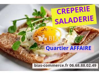 Crêperie saladerie brasserie à vendre dept Eure