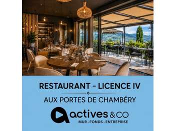 Bar et restaurant à vendre en ZAC à la Ravoire
