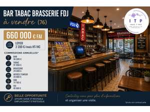 Vente  Bar - Brasserie - Tabac Le Grand-Quevilly