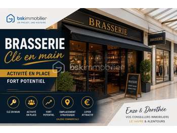 AV brasserie clé en main fort potentiel Le Havre
