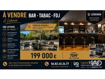 Vente bar tabac presse emblématique à Lédenon