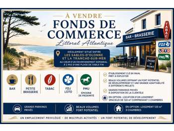 Vente bar petite brasserie aux Sables d'Olonne