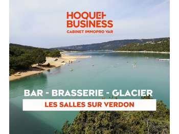 Vente bar brasserie glacier Les Salles-sur-Verdon