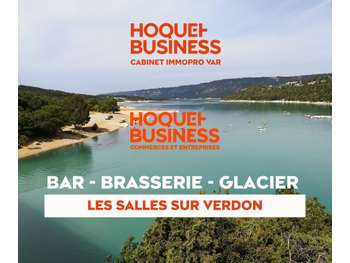 Vente bar brasserie glacier Les Salles-sur-Verdon