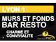 MURS ET FONDS POUR CE BAR RESTAURANT !! Cette