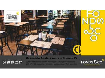Vente M&F brasserie lic IV centre commercial 26