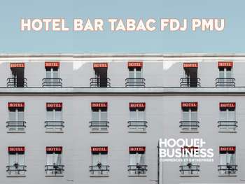 Vente bar tabac FDJ PMU hôtel 14 ch à Montreuil