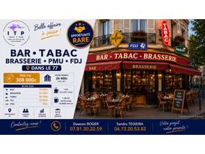 Vente  Bar - Brasserie - Tabac Nemours