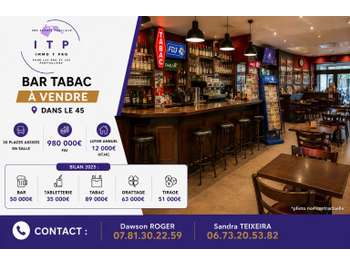 Vente magnifique bar tabac FDJ à Orléans (45)