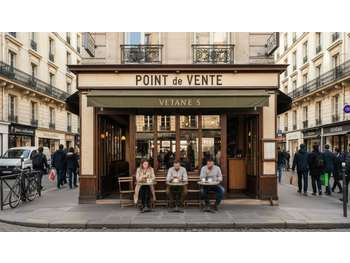 Fonds de commerce - 79.00 m² - Saint germain des