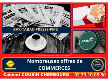 Vente bar tabac presse loto PMU jeux en Cotentin