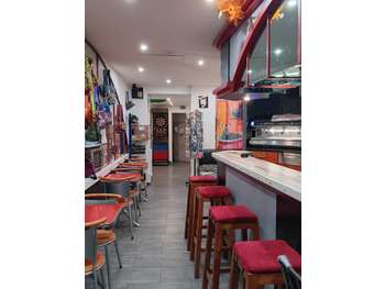 Café tabac FDJ terrasse zone piétonne centre ville