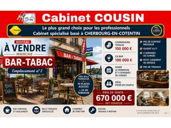 Vente bar tabac empl N°1 dans la Manche