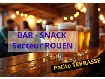 AV bar lic IV snack du midi avec terrasse dept 76