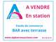 EXCLUSIVITÉ bar et petite restauration en station