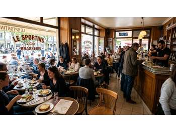 Vente bar brasserie tabac PMU 60 pl Vichy bel empl