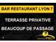 Bar restaurant terrasse à vendre à Lyon 69007