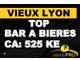 A vendre bar restaurant bar à bière au vieux Lyon