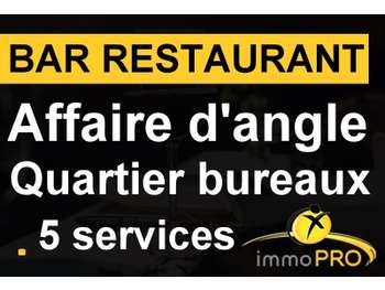 Bar restaurant terrasse en angle à vendre à Lyon