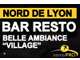 A vendre bar restaurant de rêve au Nord de Lyon
