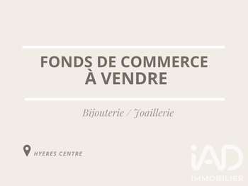 Vente bijouterie horlogerie à Hyères centre