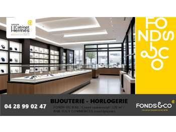 Vente bijouterie horlogerie en ccial à Montélimar