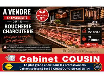 Cède boucherie charcuterie emplacement N°1 Manche