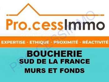 Vente murs et fonds boucherie Sud de la France