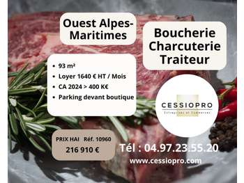 A vendre boucherie charcuterie traiteur à Grasse