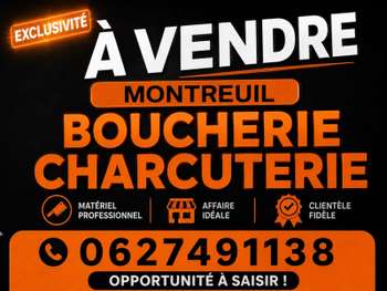 FDC immeuble entier boucherie sur Montreuil